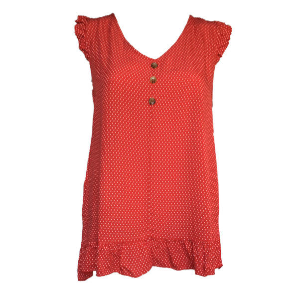 Appenweiher HF Bluse rot