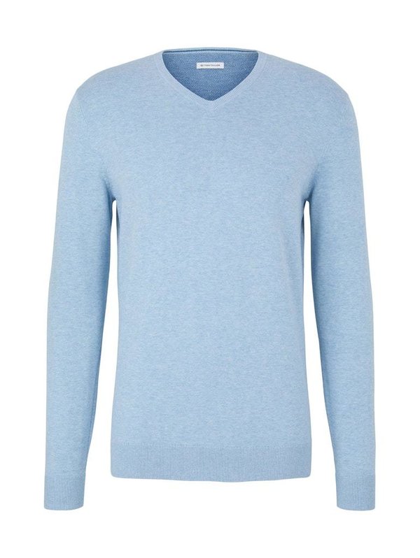 1027300 Sweatshirt TOM TAILOR men 21076 blue melange