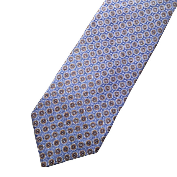 01111-0973 Krawatte MONTI 6750 braun gemustert