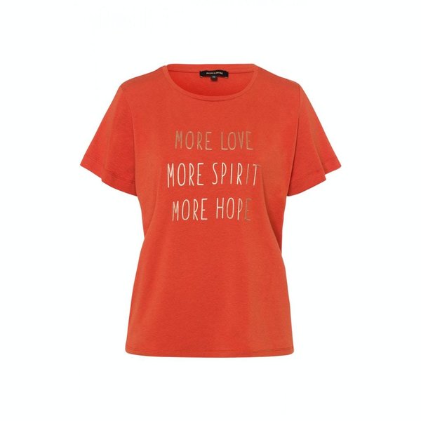 21050002 T-Shirt MORE&MORE 0432 burnt orange