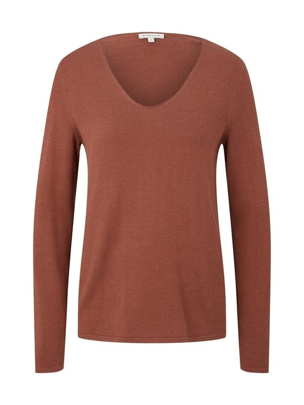 1012976 Sweater TOM TAILOR wmn 30041 grounded brown