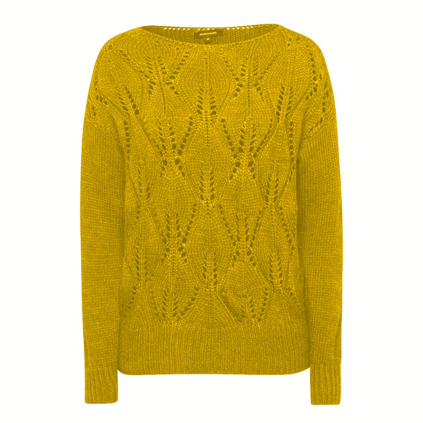 21081053 Pullover MORE&MORE 0165 amber yellow