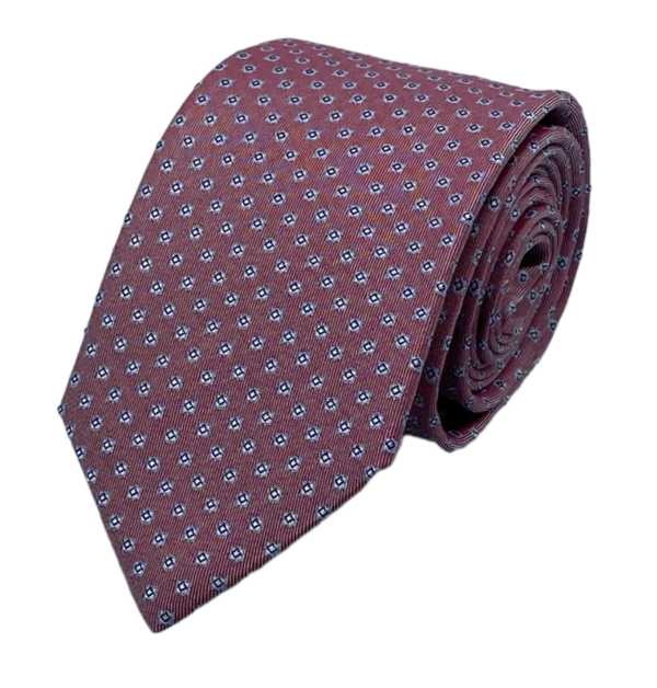 01113-0302 Krawatte MONTI 5150 rot